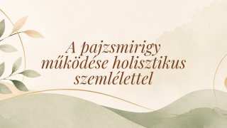 A pajzsmirigy működése holisztikus szemlélettel