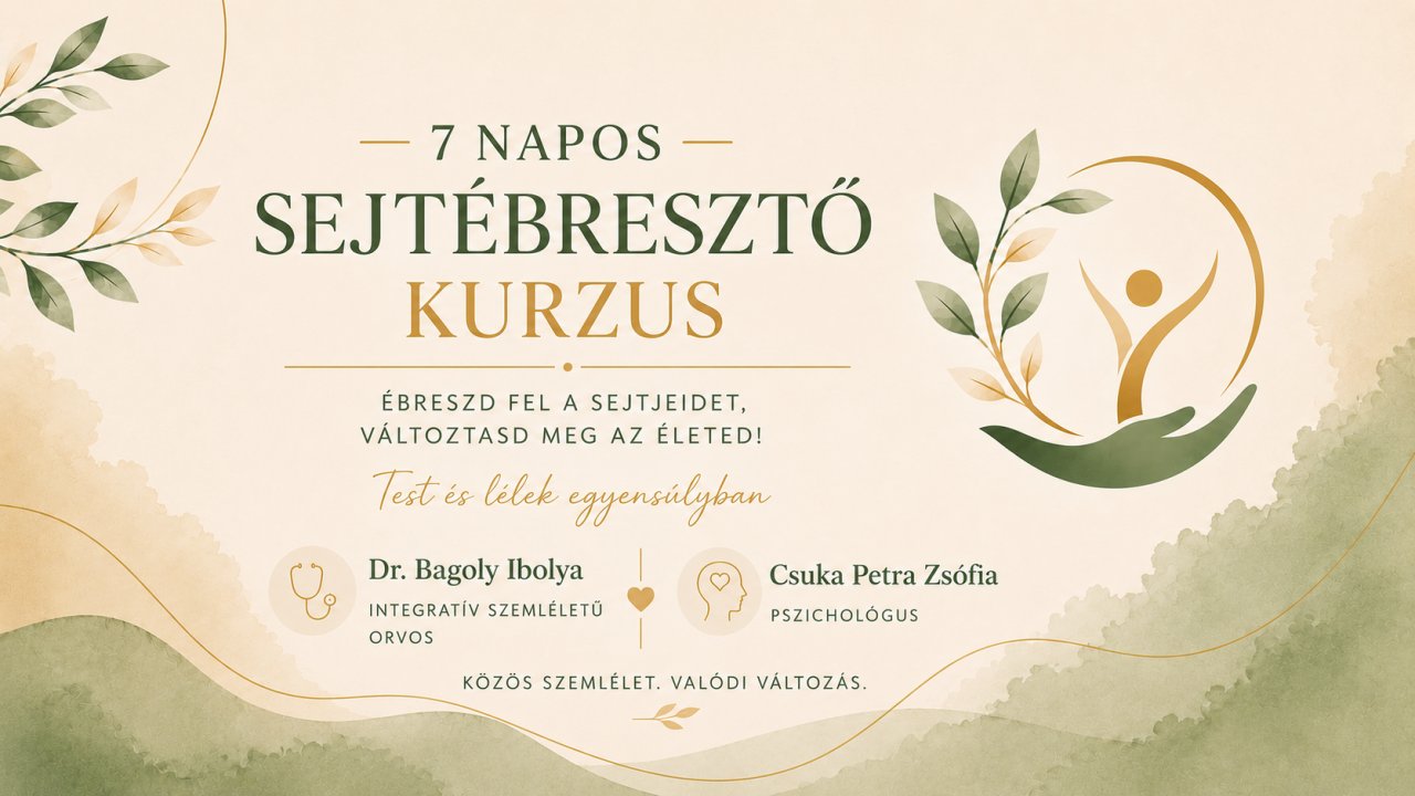 7 napos sejtébresztő kurzus